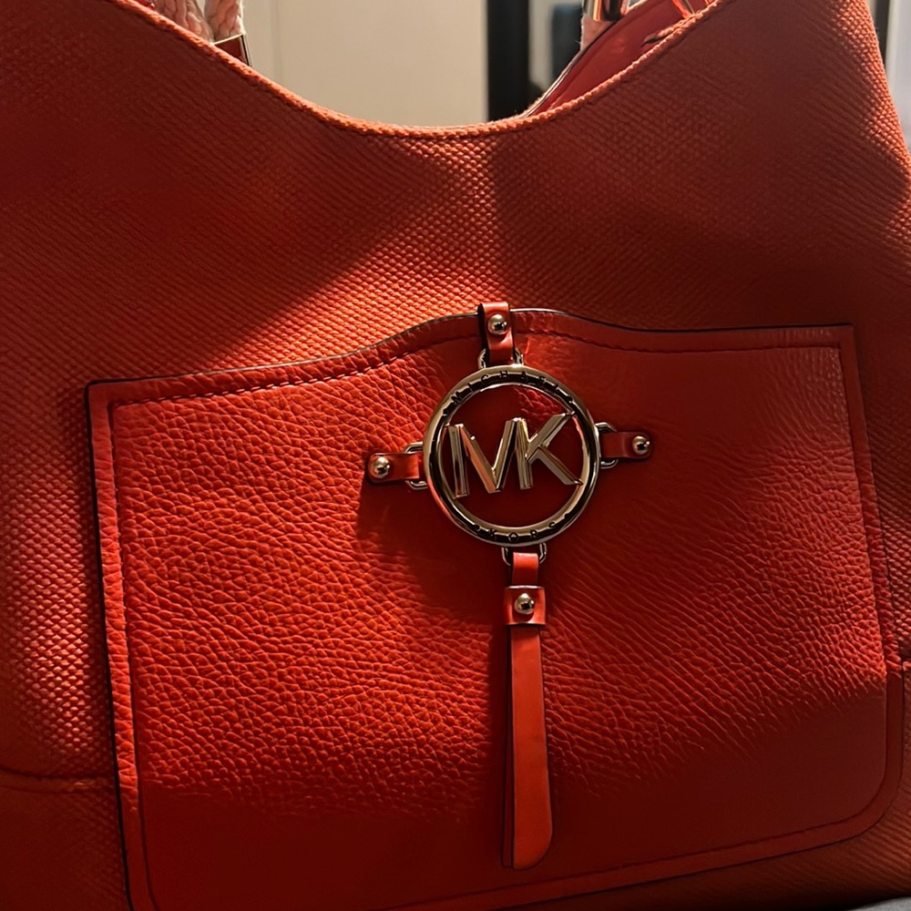Orange Authentic Micheal Kors handbag